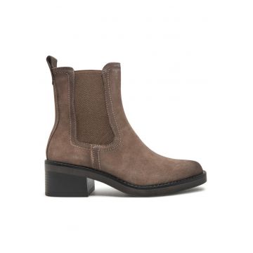 Ghete dama  304294631 - Piele naturala - 36 EU - Gri