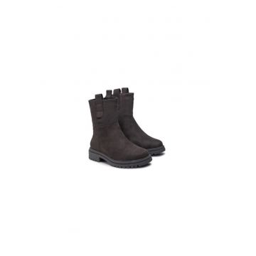Ghete dama  304294884 - Piele naturala - Gri
