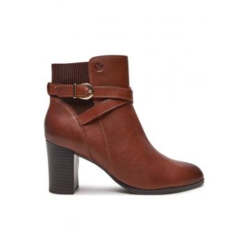 Ghete dama  304310423 - Piele naturala - 40.5 EU - Maro