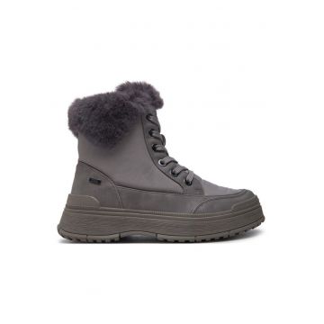 Ghete dama  304311703 - Piele naturala - Gri