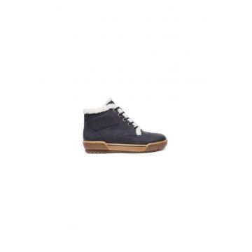 Ghete dama  304311857 - Piele naturala - Albastru