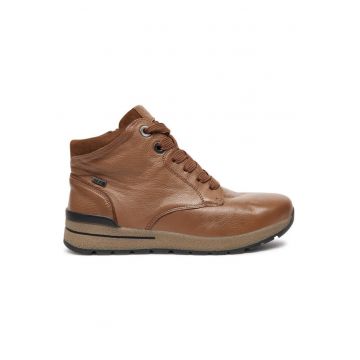 Ghete dama  304311970 - Piele naturala - Maro