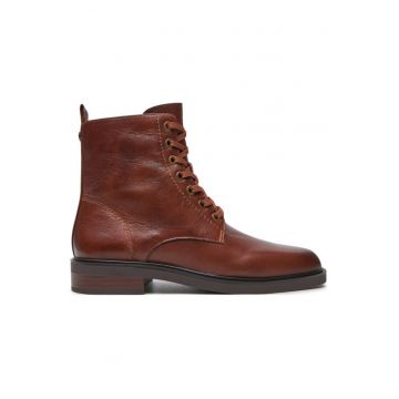 Ghete dama  304316104 - Piele naturala - Maro