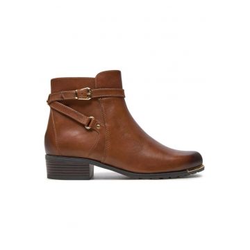 Ghete dama  304316371 - Piele naturala - Maro