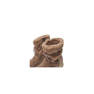 Ghete dama  304317323 - Piele ecologica - Maro