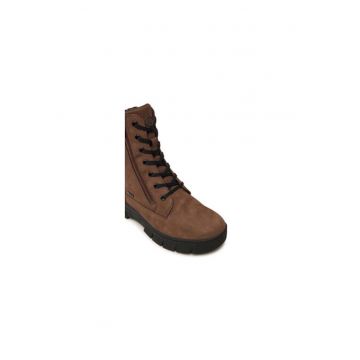 Ghete dama  304317378 - Piele naturala - 37 EU - Maro