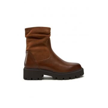 Ghete dama  304317439 - Piele naturala - Maro - Maro