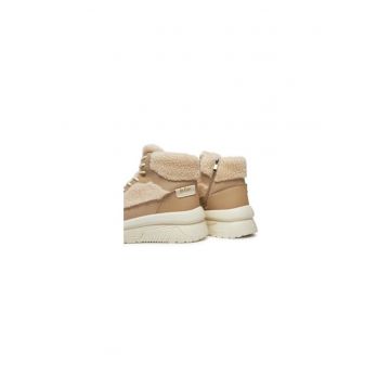 Ghete dama  304322815 - Piele ecologica - 38 EU - Bej