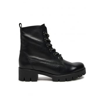 Ghete dama  304338397 - Piele naturala - Negru