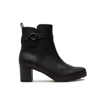 Ghete dama  304338502 - Piele naturala - Negru