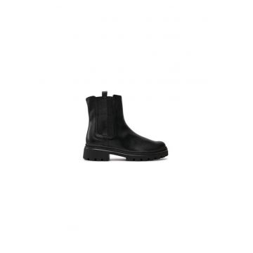 Ghete dama  304338533 - Piele naturala - Negru
