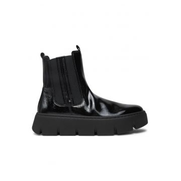 Ghete dama  304338786 - Piele naturala - 40 EU - Negru