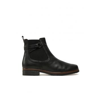 Ghete dama  304338809 - Piele naturala - Negru - Negru