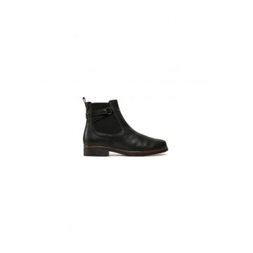 Ghete dama  304338809 - Piele naturala - Negru