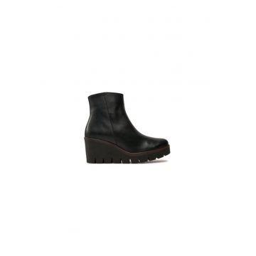 Ghete dama  304338847 - Piele naturala - Negru