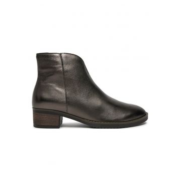 Ghete dama  304338892 - Piele naturala - Gri