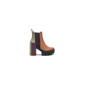 Ghete dama  304406386 - Piele naturala - 41 EU - Multicolor