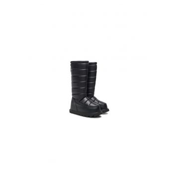 Ghete dama  304407017 - Textil - Negru Ghete dama  304407017 - Textil - Negru