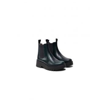 Ghete dama  304465901 - Piele naturala - 35 EU - Verde