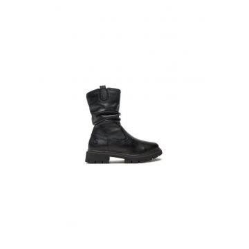 Ghete dama  304492372 - Piele naturala - Negru