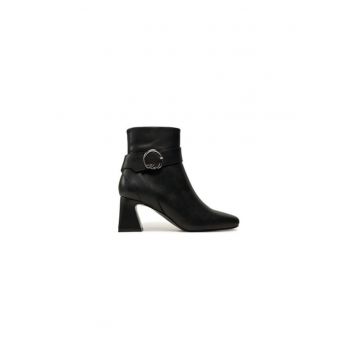 Ghete dama  304498695 - Piele naturala - 41 EU - Negru
