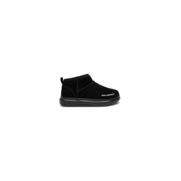Ghete dama  304499296 - Piele naturala - 41 EU - Negru