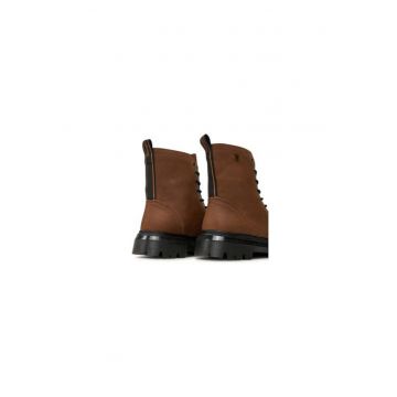 Ghete dama  304836565 - Piele ecologica - Maro