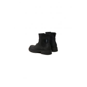Ghete dama  304836602 - Piele ecologica - Negru
