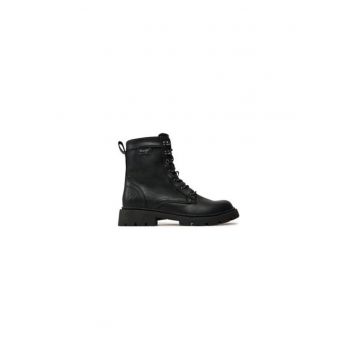 Ghete dama  304836633 - Piele ecologica - Negru