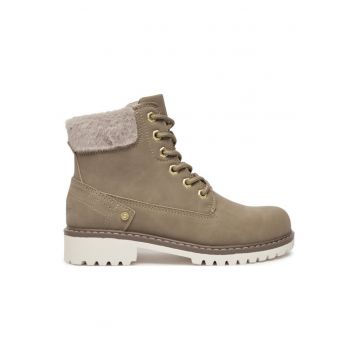 Ghete dama  304836664 - Piele ecologica - 36 EU - Maro