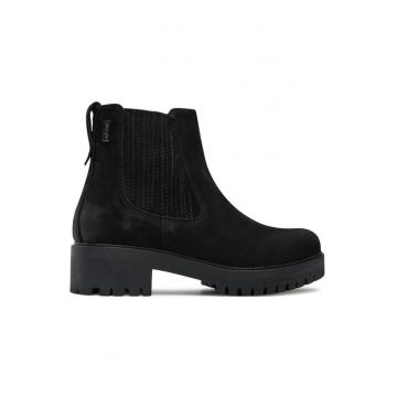 Ghete dama  304836688 - Piele naturala - 40 EU - Negru