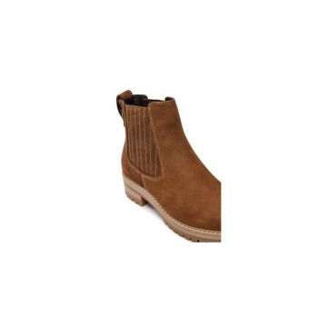 Ghete dama  304836695 - Piele naturala - Maro