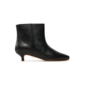 Ghete dama  304944475 - Piele naturala - Negru