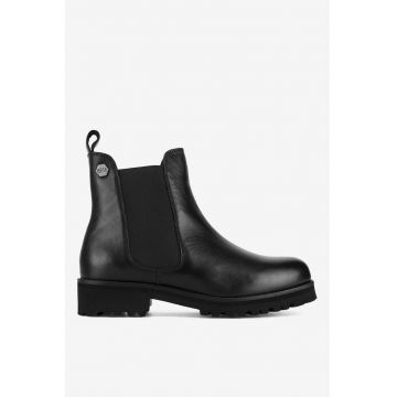 Ghete dama  5903419037177 - Piele naturala - Negru