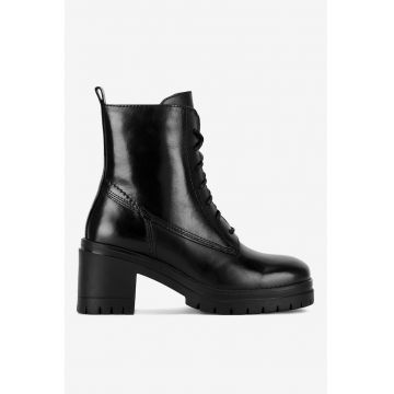 Ghete dama  5903419556029 - Piele naturala - Negru
