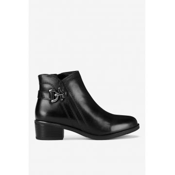 Ghete dama  5903419560583 - Piele naturala - Negru