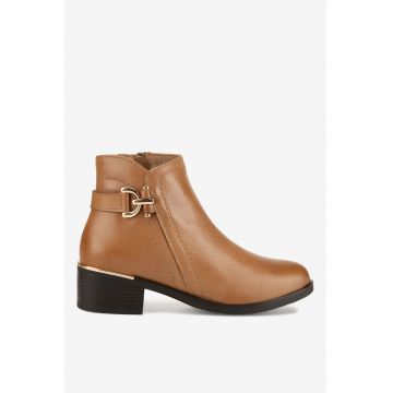 Ghete dama  5903419560590 - Piele naturala - Maro