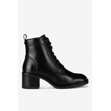 Ghete dama  5903419560804 - Piele naturala - Negru