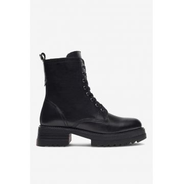 Ghete dama  5904862947471 - Piele naturala - Negru