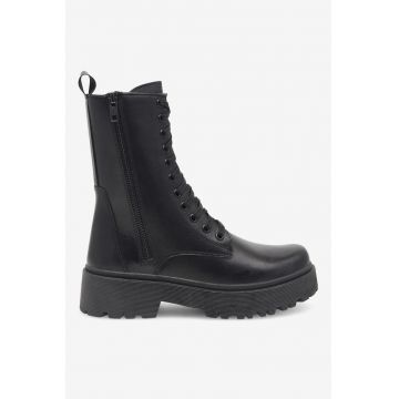 Ghete dama  5904862972848 - Piele naturala - Negru