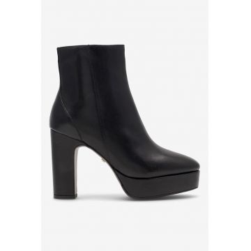 Ghete dama  5905588005643 - Piele naturala - Negru
