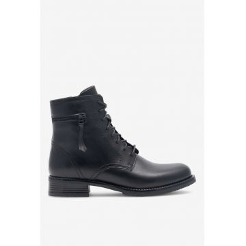Ghete dama  5905588051169 - Piele naturala - Negru