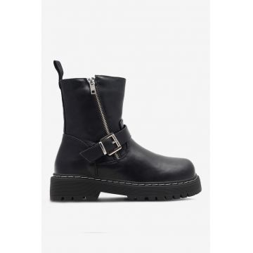 Ghete dama 5905588053255 - Sintetic - Negru Ghete dama 5905588053255 - Sintetic - Negru