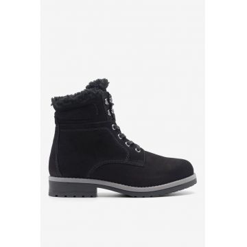 Ghete dama  5905588082637 - Piele naturala - Negru