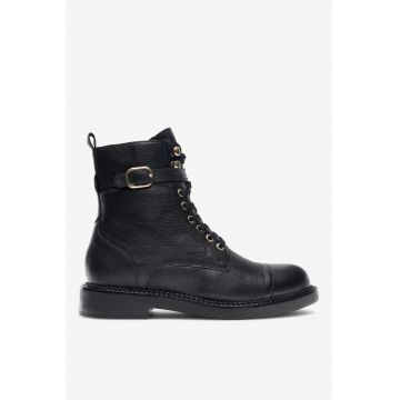 Ghete dama  5905588100690 - Piele naturala - Negru