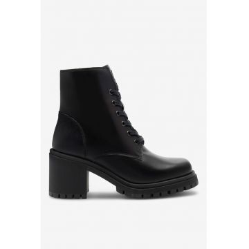 Ghete dama  5905588110675 - Piele naturala - Negru