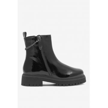 Ghete dama  5905588173175 - Piele naturala - 41 EU - Negru