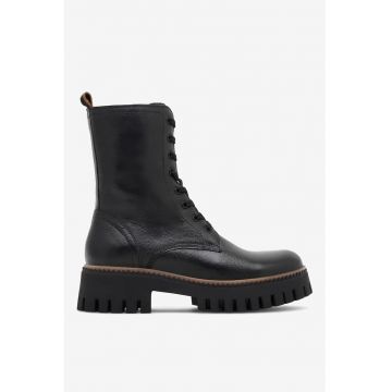 Ghete dama  5905588720874 - Piele naturala - Negru