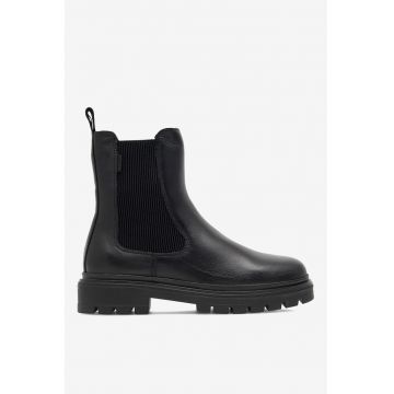 Ghete dama  5905588763857 - Piele naturala - Negru