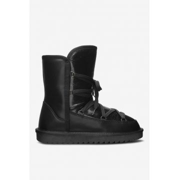 Ghete dama  5905588792369 - Piele naturala - Negru